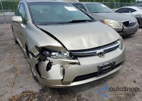 2007 Honda Civic Ex from USA, damaged, VIN 1HGFA16877L017642